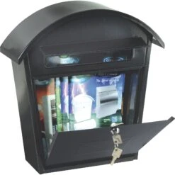 Alternative view of Rottner Jesolo Briefkasten Anthraziz