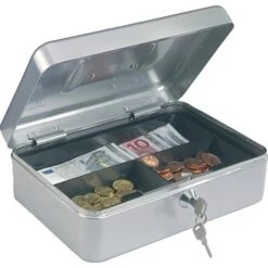 Rottner Traun 3 Geldkasette Silber