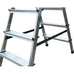Krause "Dopplo" Stufen-Doppelleiter, 2 X 4 Stufen -Kessler-Shop 1473375001 prod 003