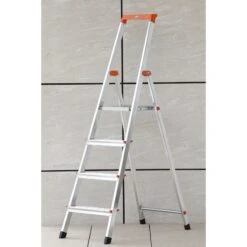 Krause "Solidy" Stufen-Stehleiter, 4 Stufen -Kessler-Shop 1473378001 prod 002