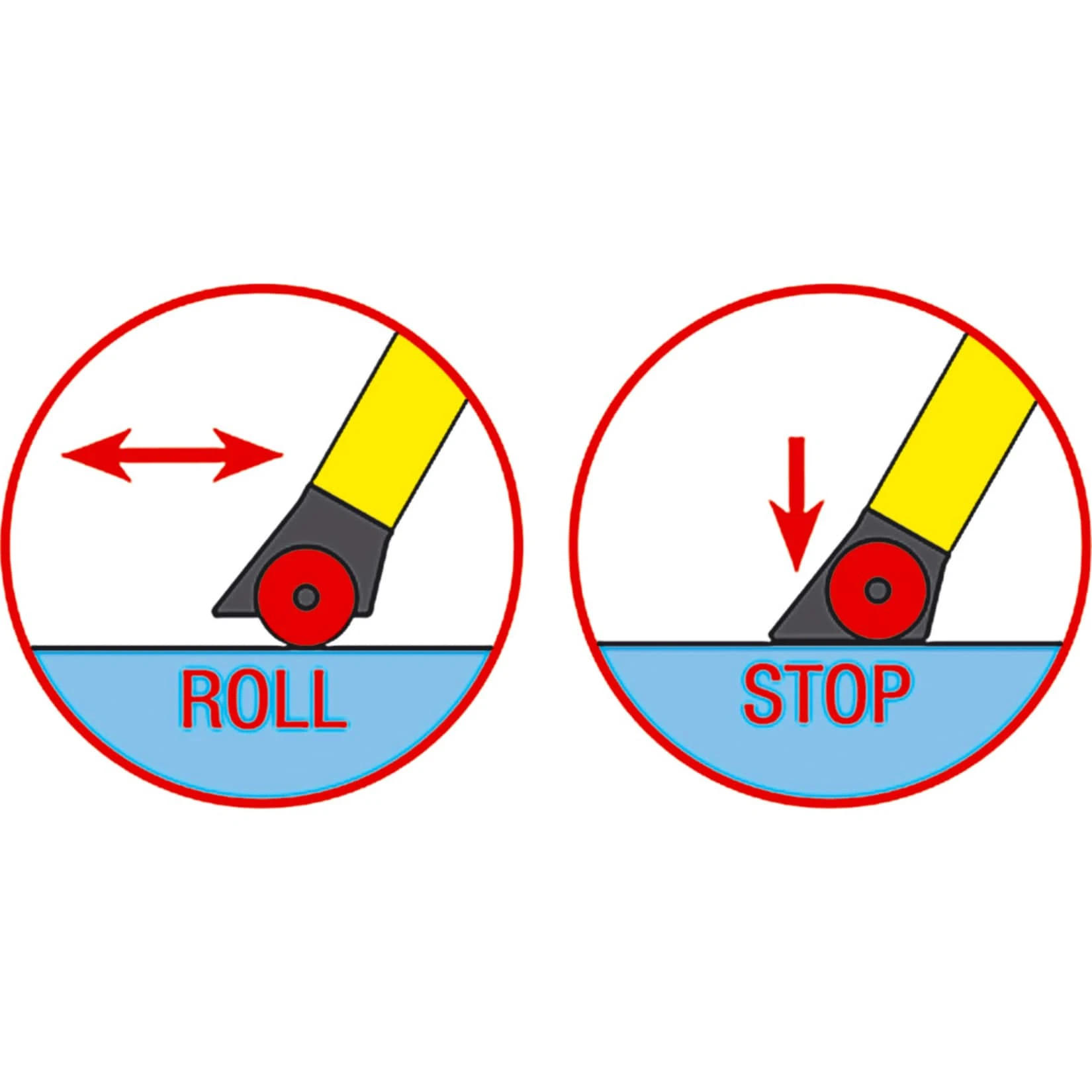 Krause "Rolly" Doppel-Klapptritt, 2 X 2 Stufen, Alu 4 Krause "Rolly" Doppel-Klapptritt, 2 X 2 Stufen, Alu – Bild 4
