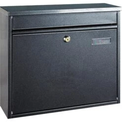 Rottner Hochhaus II Briefkasten Anthrazit