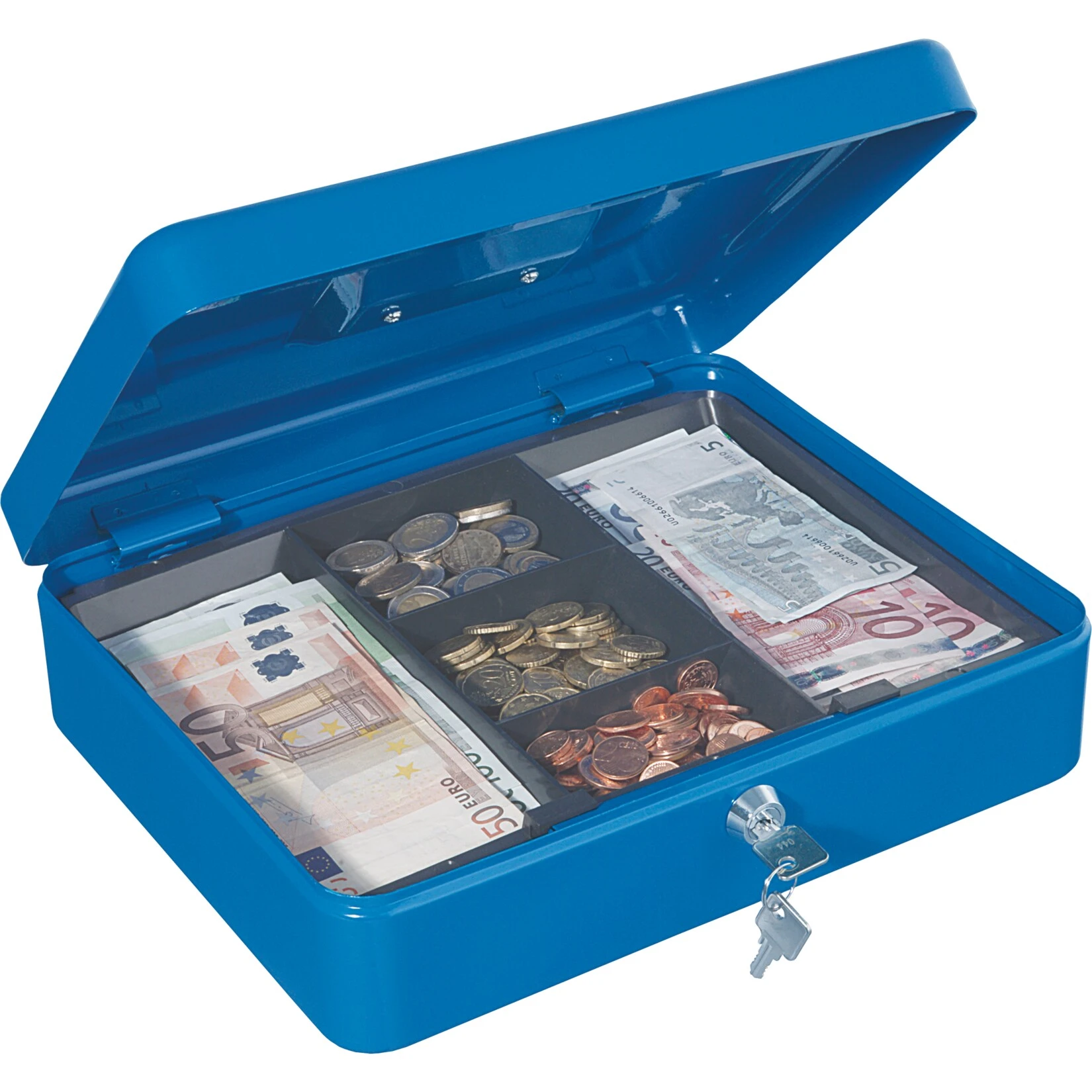 Rottner Traun 4 Geldkassette Blau 1 Rottner Traun 4 Geldkassette Blau