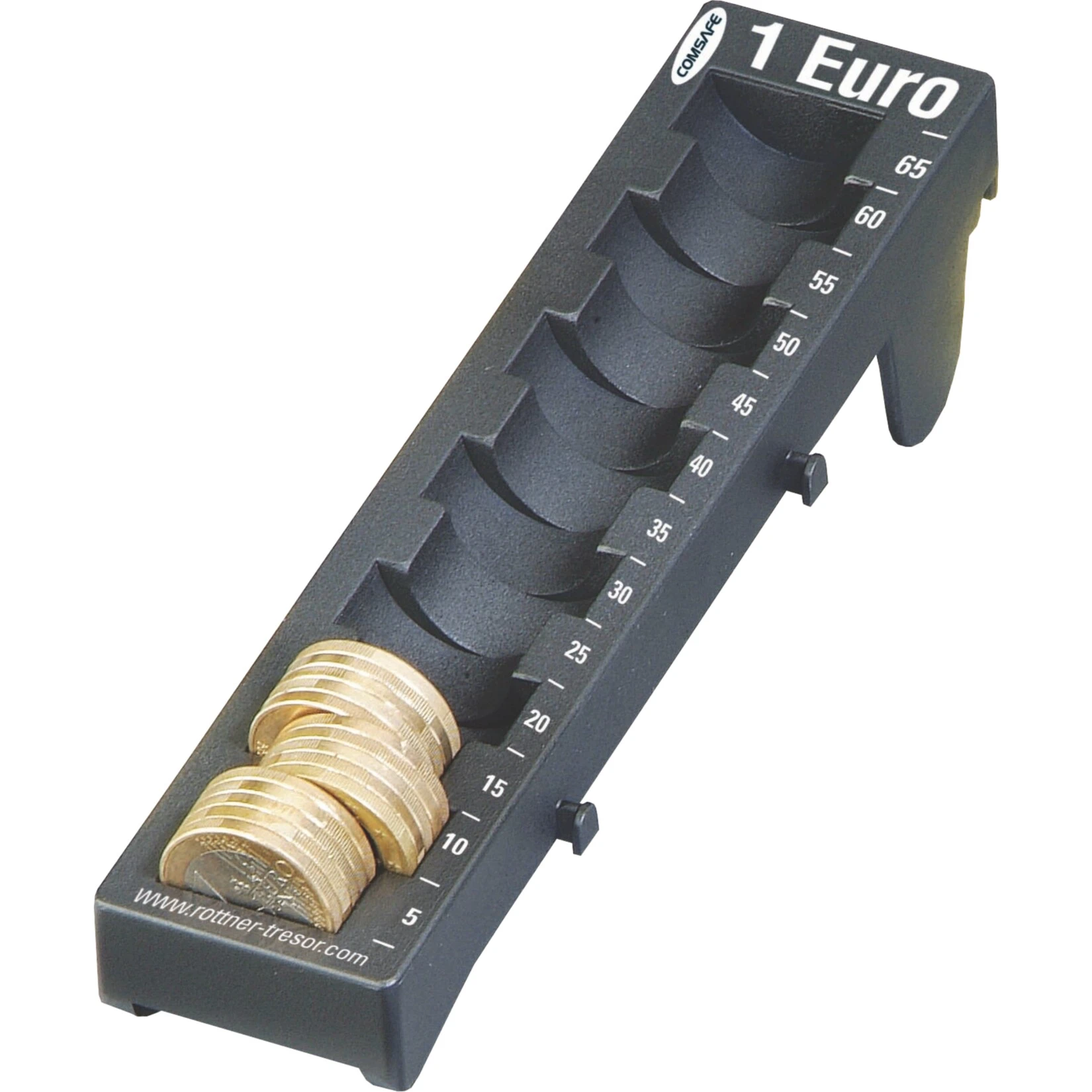 Rottner Coin Rail 1 Euro Münzenhalter 1 Rottner Coin Rail 1 Euro Münzenhalter