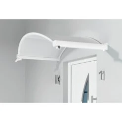 Gutta Typ OV/B Ovalbogenvordach, Weiß, 160 X 90 Cm