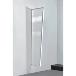 Gutta Typ B1/PC Vordach-Seitenteil Klar, 200 X 60 Cm, Weiß