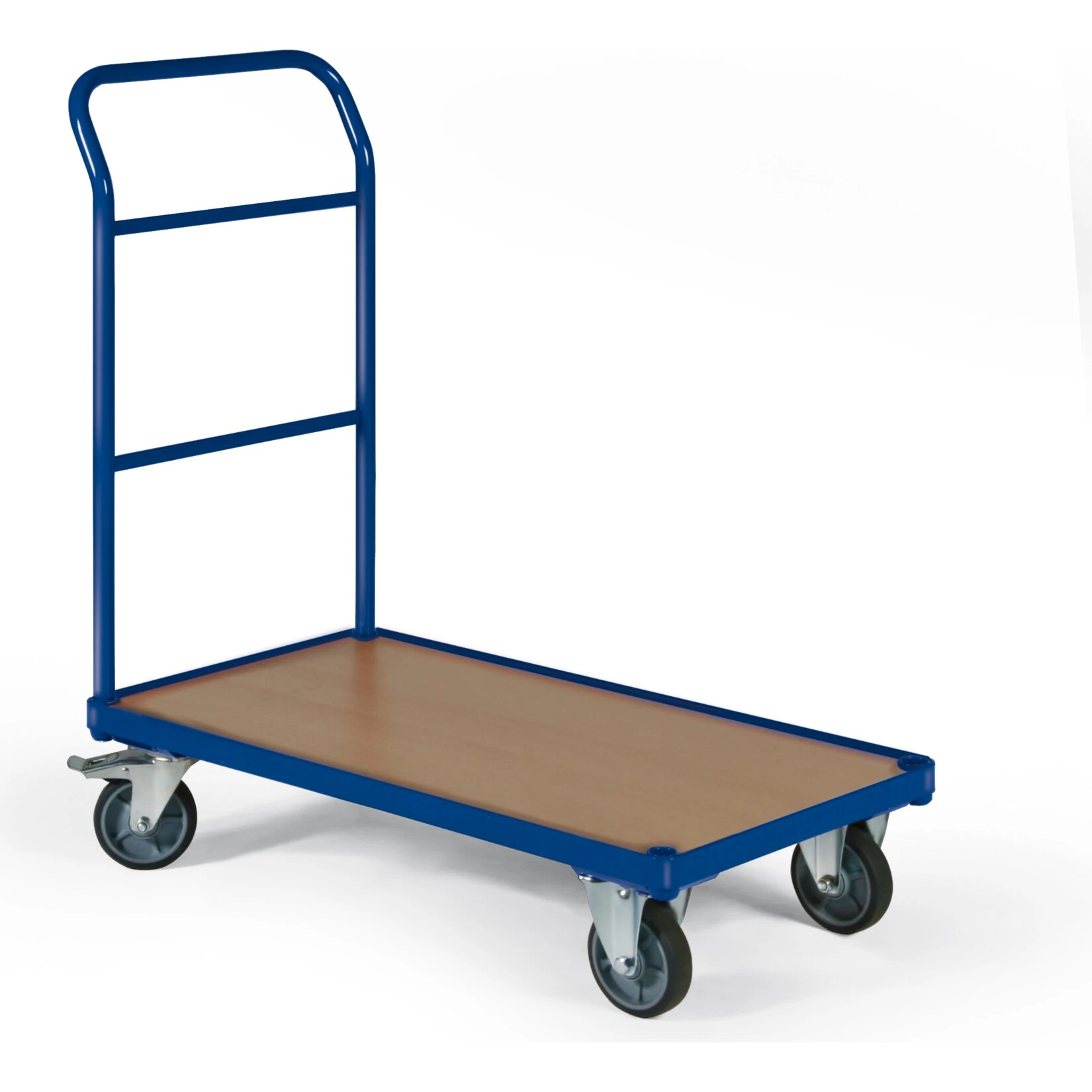 Tauroflex Serie F250 Plattformwagen Basic 250kg, 85x50 Cm, 1 Schiebebügel – Bild 2