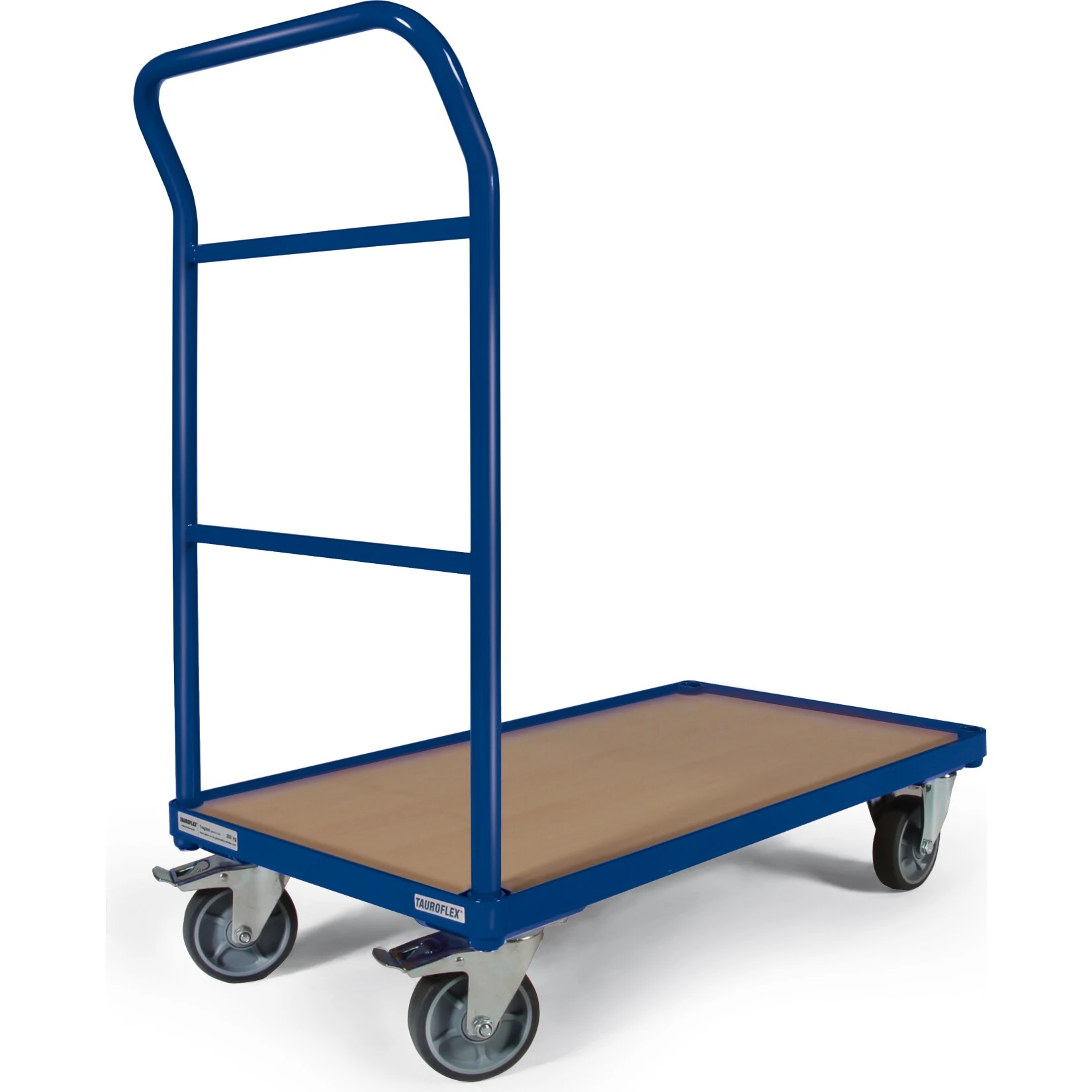 Tauroflex Serie F250 Plattformwagen Basic 250kg, 85x50 Cm, 1 Schiebebügel – Bild 3