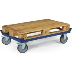 Rotauro Paletten-Fahrgestell, 121x81cm, 600kg Traglast