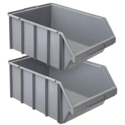 BRB 22942 Lagerbox 2er Set, 76 L
