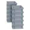 BRB 21241 Euro-Stapelbehälter 30 X 20 X 12 Cm - 10er Set