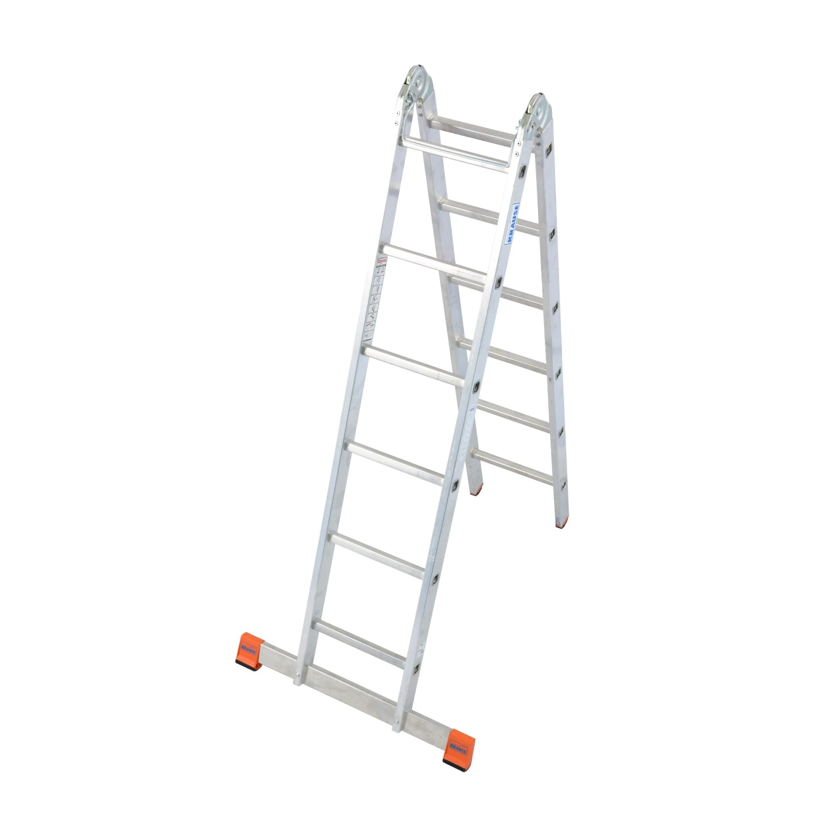 Krause "Trimatic" Gelenkleiter - 2 X 6 Sprossen 1 Krause "Trimatic" Gelenkleiter - 2 X 6 Sprossen
