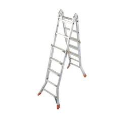 Krause "Telematic" Gelenk-Teleleskopleiter - 4 X 5 Sprossen
