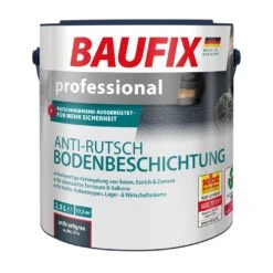 BAUFIX Professional Anti-Rutsch-Bodenbeschichtung Anthrazitgrau, 2,5 Liter
