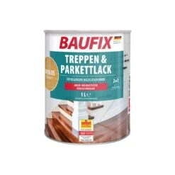 BAUFIX Treppen & Parkettlack Seidenmatt, 1 Liter