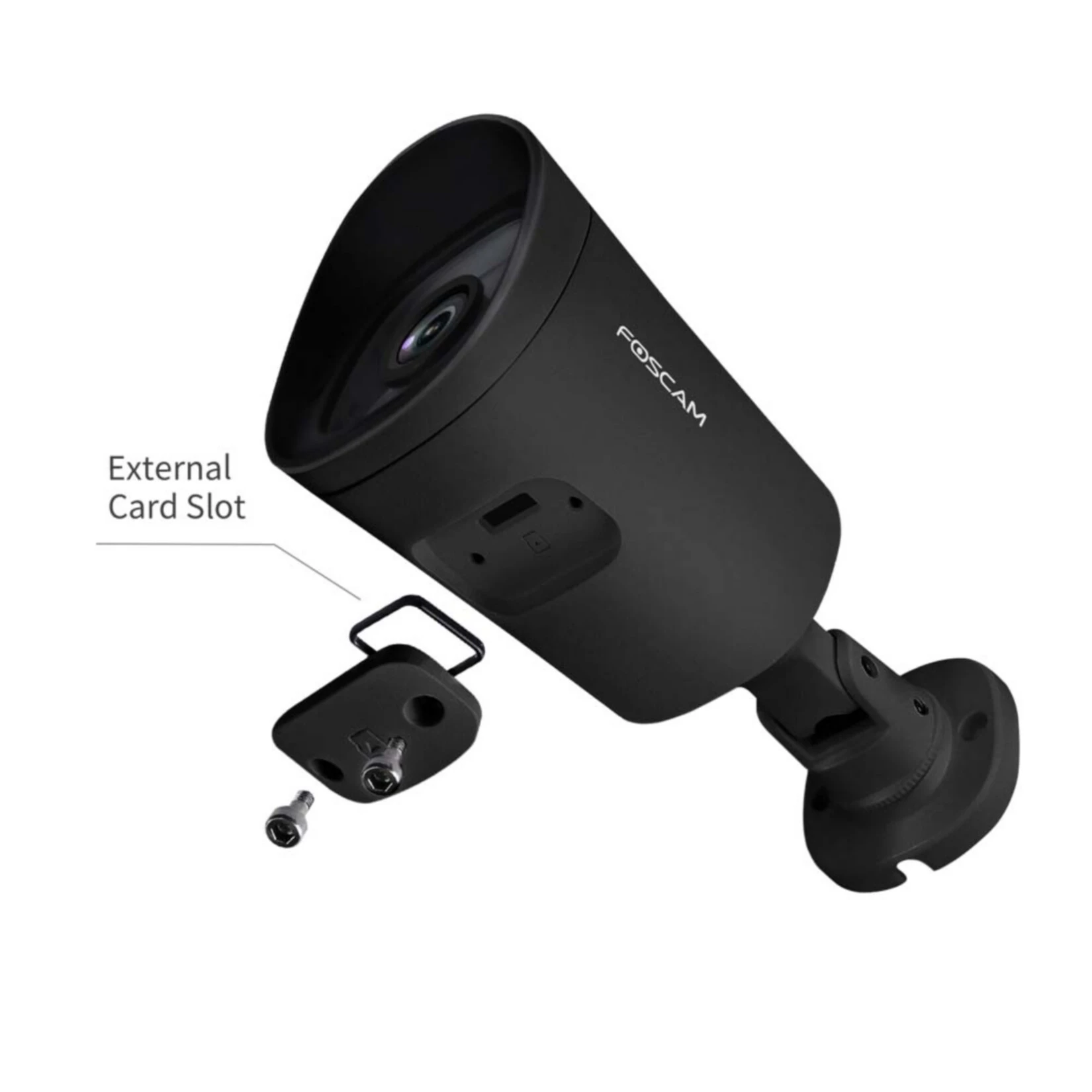 Foscam G4P 4MP HD Außenkamera WLAN IP Überwachungskamera, Schwarz 4 Foscam G4P 4MP HD Außenkamera WLAN IP Überwachungskamera, Schwarz – Bild 4