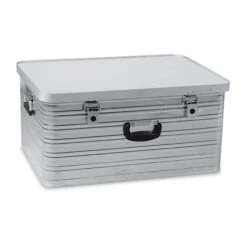 BRB Aluminium Behälter, LxBxH 71 X 52 X 34,5 Cm, 101 Liter