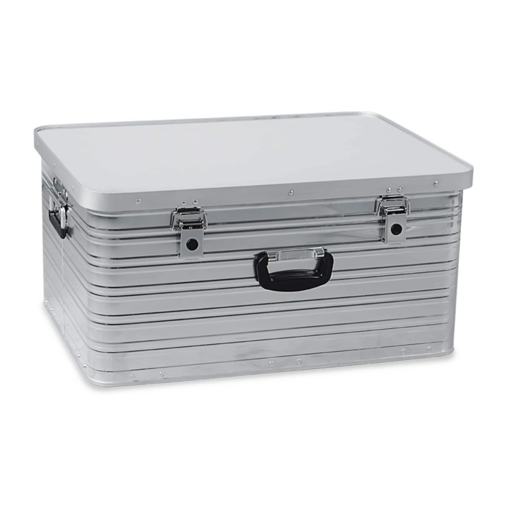 BRB Aluminium Behälter, LxBxH 71 X 52 X 34,5 Cm, 101 Liter