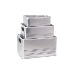 BRB Aluminium-Kästen-Set A, 50 Liter