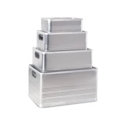BRB Aluminium-Kästen-Set D, 79 Liter