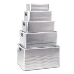 BRB Aluminium-Kästen-Set F, 118 Liter