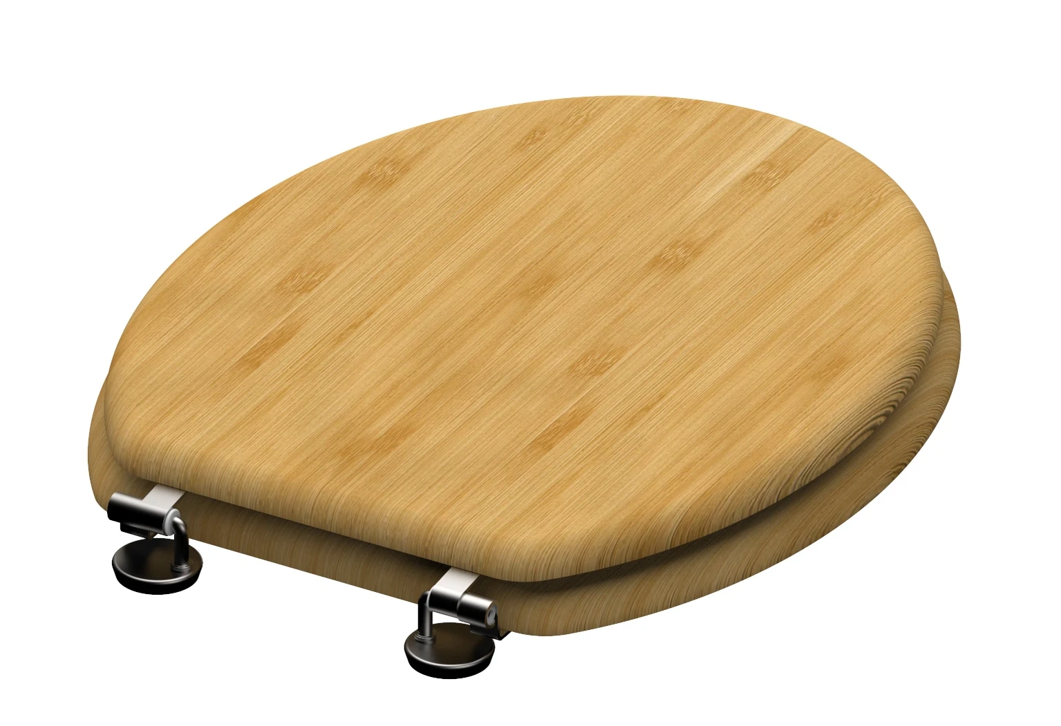 SCHÜTTE WC-Sitz NATURAL BAMBOO, Bambus Vollholz 2 SCHÜTTE WC-Sitz NATURAL BAMBOO, Bambus Vollholz – Bild 2