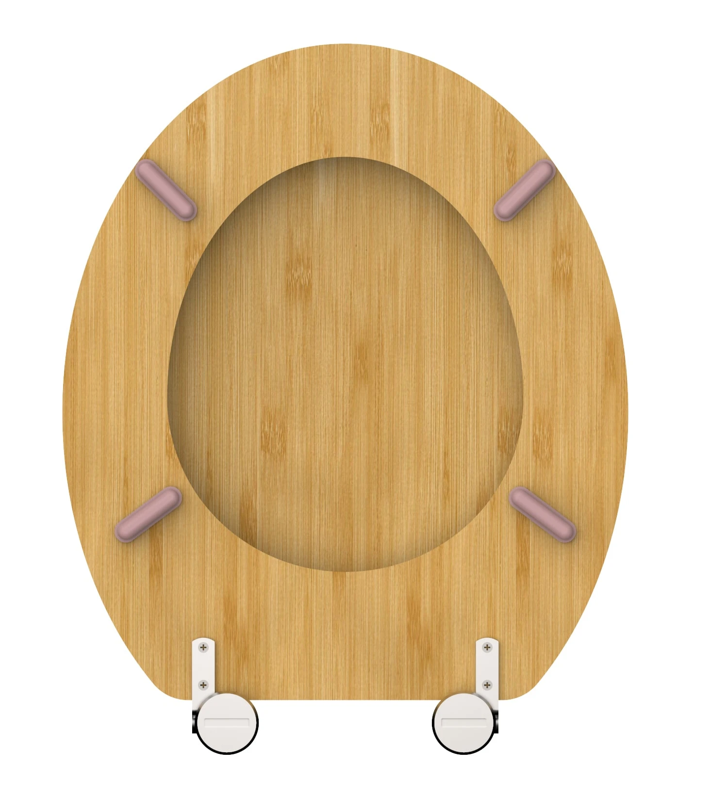 SCHÜTTE WC-Sitz NATURAL BAMBOO, Bambus Vollholz 3 SCHÜTTE WC-Sitz NATURAL BAMBOO, Bambus Vollholz – Bild 3