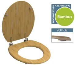 SCHÜTTE WC-Sitz NATURAL BAMBOO, Bambus Vollholz 10 SCHÜTTE WC-Sitz NATURAL BAMBOO, Bambus Vollholz -Kessler-Shop 2210381000 prod 005