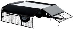CLP Rasentraktor Kippanhänger Mit 300 KG Tragkraft | Anhängevorrichtung Mit Kippbarer Ladefläche | Anhänger Mit Abklappbaren Seitenwänden -Kessler-Shop 8600246500 161685008 prod 003