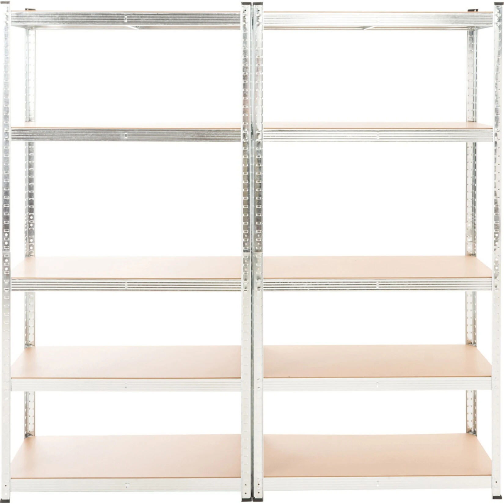 CLP 2er Set Steckregal G 90x40x180 I Schwerlastregal Max. Tragkraft 875 Kg I 2x Lagerregal Verzinkt I Ablagefläche 89 X 39,5 Cm Je Regal 2 CLP 2er Set Steckregal G 90x40x180 I Schwerlastregal Max. Tragkraft 875 Kg I 2x Lagerregal Verzinkt I Ablagefläche 89 X 39,5 Cm Je Regal – Bild 2