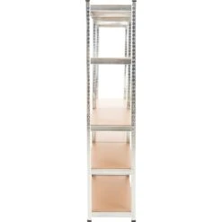 CLP 2er Set Steckregal G 90x40x180 I Schwerlastregal Max. Tragkraft 875 Kg I 2x Lagerregal Verzinkt I Ablagefläche 89 X 39,5 Cm Je Regal 8 CLP 2er Set Steckregal G 90x40x180 I Schwerlastregal Max. Tragkraft 875 Kg I 2x Lagerregal Verzinkt I Ablagefläche 89 X 39,5 Cm Je Regal -Kessler-Shop 8600246500 313287 prod 003