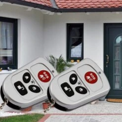 OLYMPIA Fernbedienung Für Funk - Alarmanlagen Protect Serie 6571 60xx 90xx, 2er Set