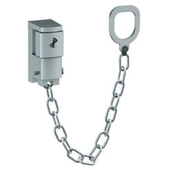 OLYMPIA TK20 Türkette Sicherheitskette Kettenschloss Aus Edelstahl Türsicherung Silber