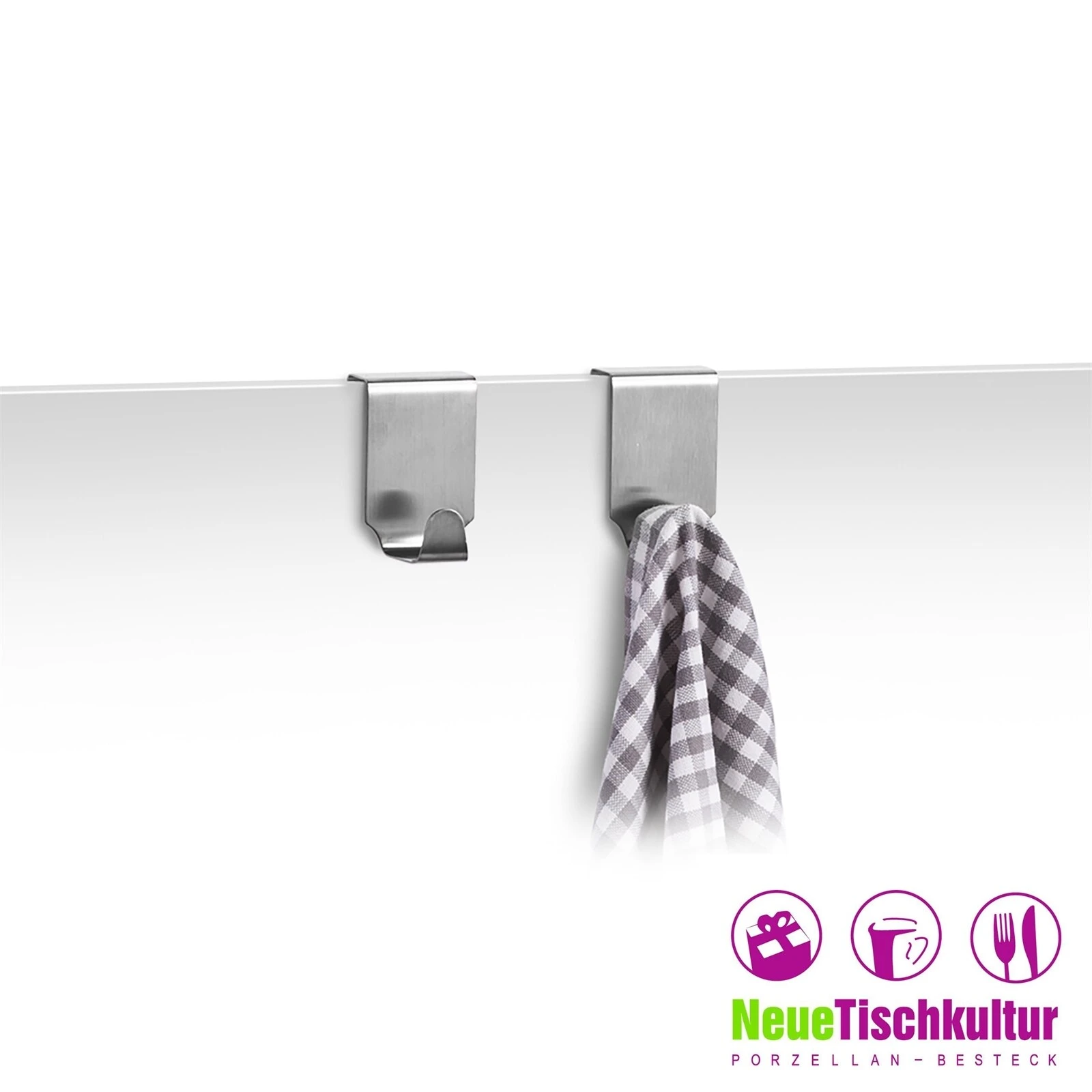 Neuetischkultur Handtuchhaken Für Schranktüren – Bild 2