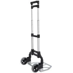 HOMCOM Transportkarre Klappbar Schwarz, Weiß, Silber Grau 41 X 38,5 X 100 Cm (LxBxH) | Sackkarre Handkarre Stapelkarre Alu-Transportkarre 11 HOMCOM Transportkarre Klappbar Schwarz, Weiß, Silber Grau 41 X 38,5 X 100 Cm (LxBxH) | Sackkarre Handkarre Stapelkarre Alu-Transportkarre -Kessler-Shop 8600336600 E7 0006 prod 006