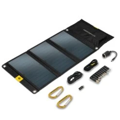 POWERTRAVELLER Solarpanel Falcon 21 W Outdoor Ladegerät 5/20V USB Faltbar 2Ports