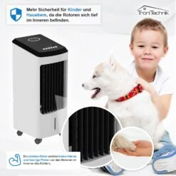 TroniTechnik Mobiles Klimagerät 4in1 Klimaanlage Luftkühler LK03 Ventilator, Inkl. Fernbedienung Und Filter 11 TroniTechnik Mobiles Klimagerät 4in1 Klimaanlage Luftkühler LK03 Ventilator, Inkl. Fernbedienung Und Filter -Kessler-Shop 8600355400 3792 prod 006