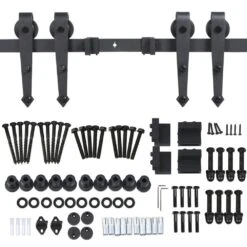 Yaheetech Schiebetürsystem Laufschiene Schiebetüren Komplettset Schiebetürbeschlag 2 Türen Mit Abstandshalter Montage-Set 396 Cm (13ft) 11 Yaheetech Schiebetürsystem Laufschiene Schiebetüren Komplettset Schiebetürbeschlag 2 Türen Mit Abstandshalter Montage-Set 396 Cm (13ft) -Kessler-Shop 8600357600 A27 27 prod 003 1