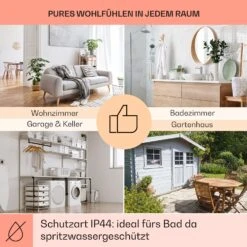 Wonderwall Air Art Smart Infrarotheizung 60x60cm 350W Wandinstallation App-Steuerung Marmor I -Kessler-Shop 8600359300 12791 prod 005