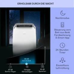 Iceblock Prosmart 12 Klimaanlage 3-in-1 12.000 BTU App Control -Kessler-Shop 8600359300 8139 prod 004