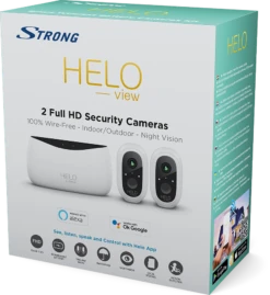 STRONG Helo View In- & Outdoor Überwachungskamera-Set Full-HD IP65 Wi-Fi 10 STRONG Helo View In- & Outdoor Überwachungskamera-Set Full-HD IP65 Wi-Fi -Kessler-Shop 8600364500 CAMERA B KIT prod 005