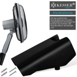 Alternative view of KESSER® 3in1 Standventilator Tischventilator Wandventilator Mit App Wifi , Fernbedienung | Timer | Leise Oszillation 80 Grad | Ventilator | 4 Geschwindigkeiten Inkl. Wandhalterung