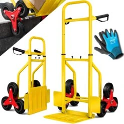 Masko® Treppenkarre Sackkarre 200kg Transportkarre Treppensteiger Stapelkarre