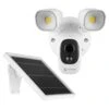 LUVISION Kabellose WLAN Solar IP Überwachungskamera Mit Solarpanel LED Flutlicht Lampe & Bewegungsmelder