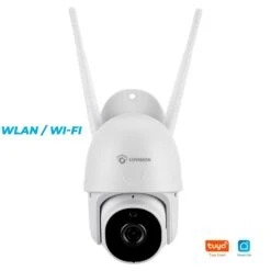 LUVISION WLAN Auto Tracking PTZ Drehbare Überwachungskamera Zoom Mit Automatische Bewegungsverfolgung Tuya App Versteckte Nachtsicht