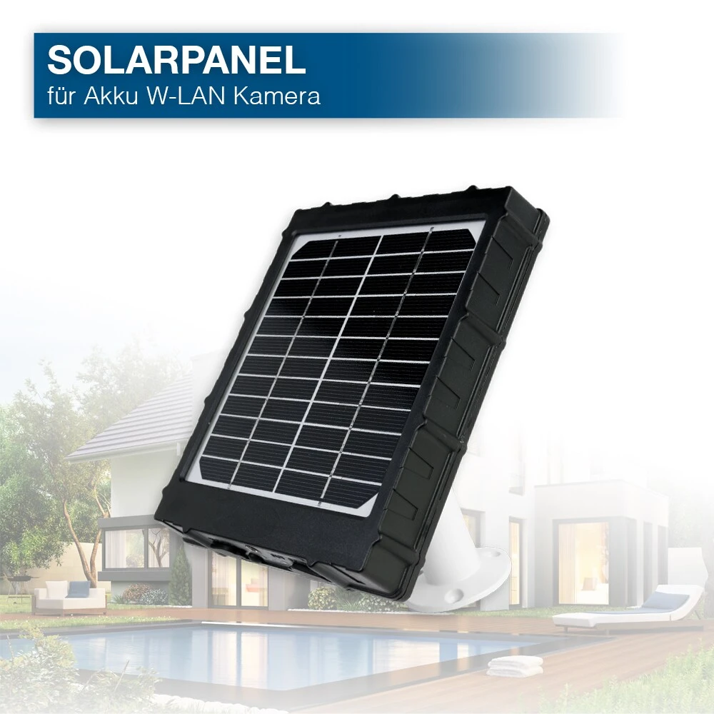 LUVISION Kabellose WLAN Solar IP Kamera Wifi Überwachungskamera Mit Akku Solarpanel Sonnenkollektor Bewegungsserkennung – Bild 5