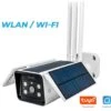 LUVISION WLAN Solar Kamera Mit Solarzelle Solarpanel Solarkamera Tuya App Alexa Kompatibel