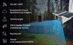 LUVISION WLAN Solar Kamera Mit Solarzelle Solarpanel Solarkamera Tuya App Alexa Kompatibel -Kessler-Shop 8600367700 2269 prod 004
