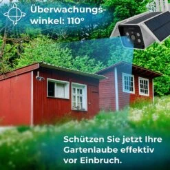 LUVISION WLAN Solar Kamera Mit Solarzelle Solarpanel Solarkamera Tuya App Alexa Kompatibel -Kessler-Shop 8600367700 2269 prod 005