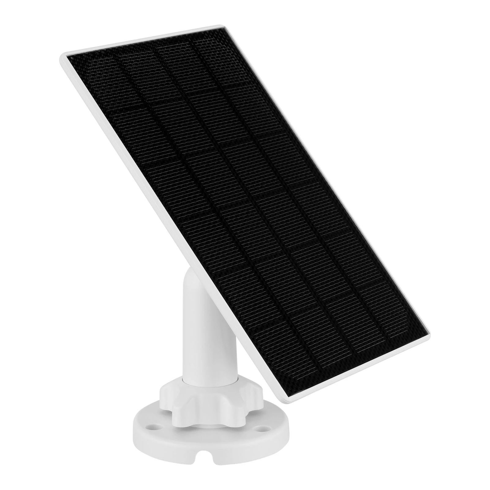 LUVISION Solarpanel Solarkollektor Für Akku Überwachungskamera Universal Weiss 2 LUVISION Solarpanel Solarkollektor Für Akku Überwachungskamera Universal Weiss – Bild 2